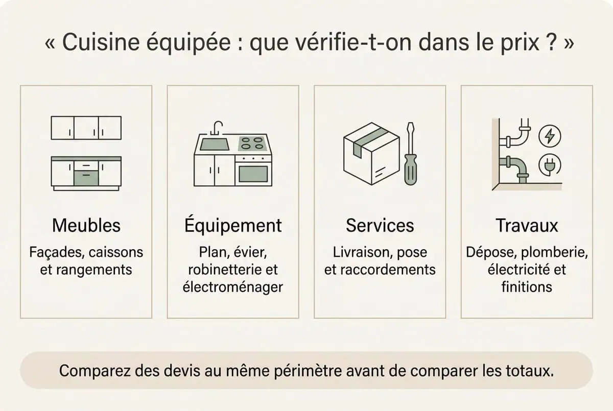 Après le tableau du H2 Ce qui est souvent hors du prix affiché, avant le H2 Trois scénarios de budget à comparer sans se raconter d’histoires.
